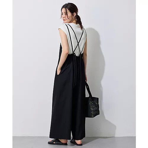 【エニー/ANY】の【2SET/洗濯機可】プルオーバー キャミサロペットセット 人気、トレンドファッション・服の通販 founy(ファニー) 　ファッション　Fashion　レディースファッション　Fashion for Women　トップス・カットソー　Cut & Sew Tops　キャミソール&ノースリーブ　Camisoles & Sleeveless Tops　カジュアルプルオーバー・ニットトップス　Pullovers & Knit Tops / Casual Pullovers　ワンピース　Dresses　サロペット&オールインワン　Dungarees & Jumpsuit Styles　カットソー　Cut and Sewn Top　サロペット　Overalls, Salopette　スリーブ　Sleeve, Long Sleeve / Short Sleeve　デニム　Denim, Jeans Material　トレンド　Trend, Trending Now　フレンチ　French, French Style　エレガント 上品　Elegant　楽ちん　Easy Fit, Comfortable　 other-1|ID: prp329100004671425 ipo3291000000033769863