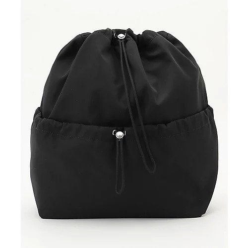 【エニー/ANY】の【撥水】巾着リュック インテリア・キッズ・メンズ・レディースファッション・服の通販 founy(ファニー) 　ファッション　Fashion　レディースファッション　Fashion for Women　ポケット　Pocket, Pocket Detail　リュック　Backpack, Rucksack　巾着　Drawstring Bag, Kinchaku　ブラック|ID: prp329100004671444 ipo3291000000033769932