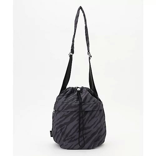 【エニー/ANY】の【撥水】巾着ショルダーバッグ インテリア・キッズ・メンズ・レディースファッション・服の通販 founy(ファニー) 　ファッション　Fashion　レディースファッション　Fashion for Women　バッグ　Bags　ショルダー　Shoulder, Shoulder Strap　ポケット　Pocket, Pocket Detail　巾着　Drawstring Bag, Kinchaku　ゼブラ|ID: prp329100004671447 ipo3291000000033769945