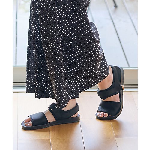 【エニー/ANY】のベルトラインサンダル インテリア・キッズ・メンズ・レディースファッション・服の通販 founy(ファニー) 　ファッション　Fashion　レディースファッション　Fashion for Women　ベルト&ウエストマーク　Belts & Waist Accessories　サンダル　Sandals, Summer Shoes　トレンド　Trend, Trending Now　ブラック|ID: prp329100004671478 ipo3291000000033770097