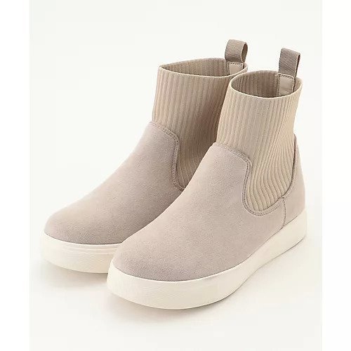 【エニー/ANY】の【LLサイズ有り】リブインハイカットスニーカー インテリア・キッズ・メンズ・レディースファッション・服の通販 founy(ファニー) 　ファッション　Fashion　レディースファッション　Fashion for Women　おすすめ　Recommended / Our Picks　ギフト プレゼント　Gift / Present　エレガント 上品　Elegant　ライトグレー|ID: prp329100004671486 ipo3291000000033770184