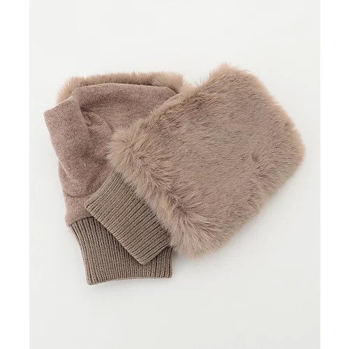 【エニー/ANY】のリブニットハンドグローブ 人気、トレンドファッション・服の通販 founy(ファニー) 　ファッション　Fashion　レディースファッション　Fashion for Women　おすすめ　Recommended / Our Picks　ギフト プレゼント　Gift / Present　スマホ　Smartphone, Mobile Device　ハンド　Hand, Handmade　フェイクファー　Faux Fur, Imitation Fur　other-2|ID: prp329100004671548 ipo3291000000033770447
