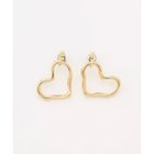 【エニー/ANY】の【WEB限定】メタルリングピアス(両耳用) ハート型|ID: prp329100004671584 ipo3291000000033770591
