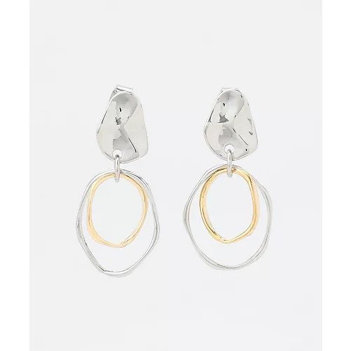 【エニー/ANY】の【WEB限定】ミックスメタルリングピアス(両耳用) インテリア・キッズ・メンズ・レディースファッション・服の通販 founy(ファニー) https://founy.com/ ファッション Fashion レディースファッション Fashion for Women ジュエリー Jewelry ファッションリング Fashion Rings おすすめ Recommended / Our Picks ギフト プレゼント Gift / Present |ID: prp329100004671586 ipo3291000000033770599