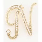【その他のブランド/Other】の【WEB/一部店舗限定】パールイニシャルブローチ N|ID: prp329100004671617 ipo3291000000033770718