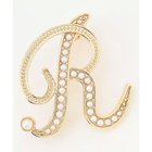 【その他のブランド/Other】の【WEB/一部店舗限定】パールイニシャルブローチ R|ID: prp329100004671617 ipo3291000000033770719
