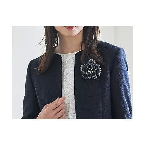 【その他のブランド/Other】のツイードコサージュ インテリア・キッズ・メンズ・レディースファッション・服の通販 founy(ファニー) https://founy.com/ ファッション Fashion レディースファッション Fashion for Women スーツ Suit, Formalwear セレモニー Ceremony ツイード Twill, Twill Weave パール Pearl, Pearl Accent エレガント 上品 Elegant |ID: prp329100004671621 ipo3291000000033770735