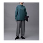【エニー/ANY】の【ウエストゴム/リントラク加工/裏起毛/ストレッチ/洗濯機可能】シークレットウォーム ワイドパンツ チャコールチェック|ID: prp329100004671626 ipo3291000000033770780