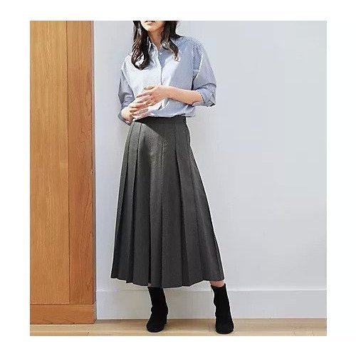 【エニー/ANY】の【手洗い可/ウエストゴム】タックワイドパンツ 人気、トレンドファッション・服の通販 founy(ファニー) 　ファッション　Fashion　レディースファッション　Fashion for Women　パンツ　Pants & Trousers　ツイード　Twill, Twill Weave　ワイド　Wide, Wide Fit　 other-1|ID: prp329100004671635 ipo3291000000033770835