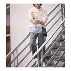 【エニー/ANY】の【洗濯機可/ストレッチ/ウエストゴム/裏起毛】マルチファンクションストレッチワイドパンツ グレー|ID: prp329100004671637 ipo3291000000033770853