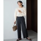 【エニー/ANY】の【洗濯機可/ストレッチ/ウエストゴム/裏起毛】マルチファンクションストレッチワイドパンツ ブラック|ID: prp329100004671637 ipo3291000000033770854
