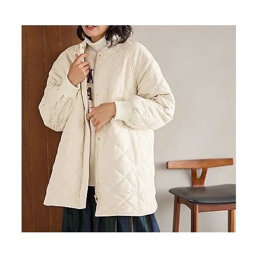 【エニー/ANY】の【洗濯機可/撥水】ダイヤキルトブルゾン 人気、トレンドファッション・服の通販 founy(ファニー) 　ファッション　Fashion　レディースファッション　Fashion for Women　アウター　Coat / Outerwear Collection　ブルゾンジャケット・スポーティアウター　Blouson Jackets　キルト　Quilt, Quilted Fabric　ストール　Stole, Wrap　トレンド　Trend, Trending Now　ブルゾン　Blouson, Bomber Jacket　マフラー　Scarf, Muffler　ラウンド　Round, Round Neck　洗える　Machine Washable　other-3|ID: prp329100004671640 ipo3291000000033770875