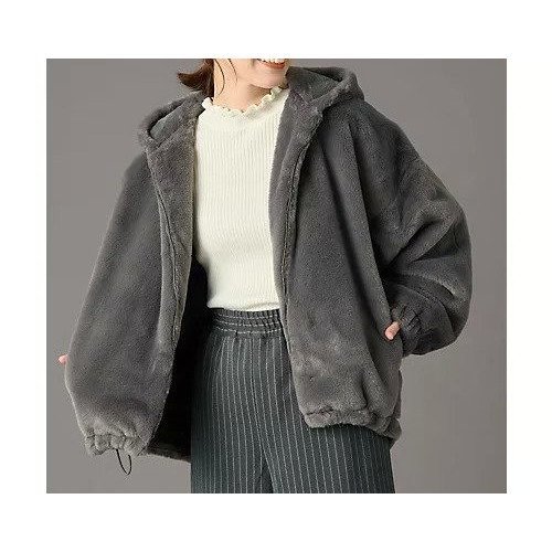 【エニー/ANY】の【手洗い可】ファーブルゾン 人気、トレンドファッション・服の通販 founy(ファニー) 　ファッション　Fashion　レディースファッション　Fashion for Women　アウター　Coat / Outerwear Collection　ブルゾンジャケット・スポーティアウター　Blouson Jackets　おすすめ　Recommended / Our Picks　インナー　Innerwear　スニーカー　Sneakers, Trainers　フェイクファー　Faux Fur, Imitation Fur　ブルゾン　Blouson, Bomber Jacket　other-3|ID: prp329100004671645 ipo3291000000033770891