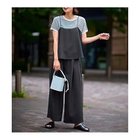【エニー/ANY】の【2SET/洗濯機可】テックリネンキャミソール パンツセットアップ チャコール|ID: prp329100004671657 ipo3291000000033770933