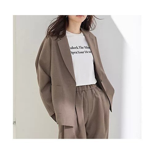 【エニー/ANY】の【洗濯機可】テックリネンドルマンジャケット 人気、トレンドファッション・服の通販 founy(ファニー) 　ファッション　Fashion　レディースファッション　Fashion for Women　アウター　Coat / Outerwear Collection　レディースジャケット・軽アウター　Jackets　おすすめ　Recommended / Our Picks　ジャケット　Jacket, Outerwear　デニム　Denim, Jeans Material　リネン　Linen, Linen Fabric　ロング　Long, Long-Length　春　Spring　秋　Autumn　other-3|ID: prp329100004671658 ipo3291000000033770943