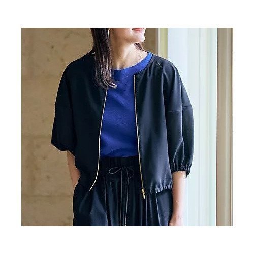 【エニー/ANY】の【洗濯機可】シアーランタンスリーブブルゾン インテリア・キッズ・メンズ・レディースファッション・服の通販 founy(ファニー) https://founy.com/ ファッション Fashion レディースファッション Fashion for Women アウター Coat / Outerwear Collection ブルゾンジャケット・スポーティアウター Blouson Jackets おすすめ Recommended / Our Picks インナー Innerwear シアー Sheer, See-Through スリーブ Sleeve, Long Sleeve / Short Sleeve デニム Denim, Jeans Material ブルゾン Blouson, Bomber Jacket 夏 Summer |ID: prp329100004671661 ipo3291000000033770946