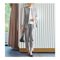 【エニー/ANY】の【3SET/洗濯機可】セレモニー3点セット(ブラウス+ジレ+パンツ) 人気、トレンドファッション・服の通販 founy(ファニー) ファッション Fashion レディースファッション Fashion for Women アウター Coat / Outerwear Collection おすすめ Recommended / Our Picks セレモニー Ceremony ビジネス 仕事 通勤 Business / Work / Commuting |ID:prp329100004671665