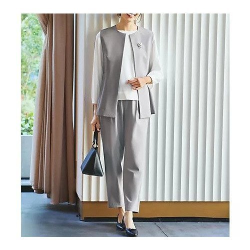 【エニー/ANY】の【3SET/洗濯機可】セレモニー3点セット(ブラウス+ジレ+パンツ) 人気、トレンドファッション・服の通販 founy(ファニー) 　ファッション　Fashion　レディースファッション　Fashion for Women　アウター　Coat / Outerwear Collection　おすすめ　Recommended / Our Picks　セレモニー　Ceremony　ビジネス 仕事 通勤　Business / Work / Commuting　 other-1|ID: prp329100004671665 ipo3291000000034664201