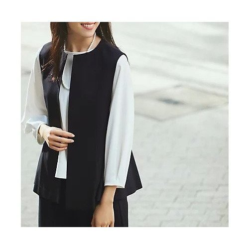 【エニー/ANY】の【3SET/洗濯機可】セレモニー3点セット(ブラウス+ジレ+パンツ) 人気、トレンドファッション・服の通販 founy(ファニー) 　ファッション　Fashion　レディースファッション　Fashion for Women　アウター　Coat / Outerwear Collection　おすすめ　Recommended / Our Picks　セレモニー　Ceremony　ビジネス 仕事 通勤　Business / Work / Commuting　other-3|ID: prp329100004671665 ipo3291000000034664204