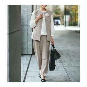 【エニー/ANY】の【3SET】セレモニー3点セット(ブラウス+ジレ+パンツ) 人気、トレンドファッション・服の通販 founy(ファニー) ファッション Fashion レディースファッション Fashion for Women アウター Coat / Outerwear Collection おすすめ Recommended / Our Picks セレモニー Ceremony ビジネス 仕事 通勤 Business / Work / Commuting |ID:prp329100004671665