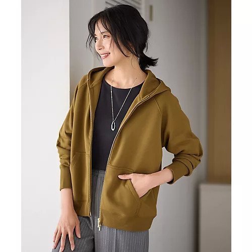 【エニー/ANY】の【洗濯機可】ダブルジップパーカー 人気、トレンドファッション・服の通販 founy(ファニー) 　ファッション　Fashion　レディースファッション　Fashion for Women　トップス・カットソー　Cut & Sew Tops　レディースパーカー・カジュアルフーディー　Casual Hoodies & Sweatshirts　おすすめ　Recommended / Our Picks　インナー　Innerwear　リラックス　Relax, Relaxed Fit　冬　Winter / This Winter　other-2|ID: prp329100004671667 ipo3291000000033770979