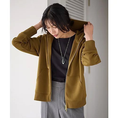 【エニー/ANY】の【洗濯機可】ダブルジップパーカー 人気、トレンドファッション・服の通販 founy(ファニー) 　ファッション　Fashion　レディースファッション　Fashion for Women　トップス・カットソー　Cut & Sew Tops　レディースパーカー・カジュアルフーディー　Casual Hoodies & Sweatshirts　おすすめ　Recommended / Our Picks　インナー　Innerwear　リラックス　Relax, Relaxed Fit　冬　Winter / This Winter　other-3|ID: prp329100004671667 ipo3291000000033770981