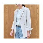 【エニー/ANY】の【手洗い可/UVケア/セットアップ着用可】イージーケアライトストレッチダブルジャケット ライトグレー|ID: prp329100004671672 ipo3291000000033770998