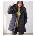 【エニー/ANY】の【フード取り外し可能】楽映えリッチロング丈ダウン 人気、トレンドファッション・服の通販 founy(ファニー) ファッション Fashion レディースファッション Fashion for Women ストール Stole, Wrap ダウン Down, Puffer ドット Polka Dot, Dot Pattern フェザー Feather, Feather Detail 防寒 Cold Protection, Winter-Ready マフラー Scarf, Muffler ロング Long, Long-Length おすすめ Recommended / Our Picks エレガント 上品 Elegant thumbnail ブラック|ID: prp329100004671679 ipo3291000000034514892