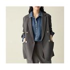 【エニー/ANY】のウーリッシュWブレストジャケット チャコール|ID: prp329100004671711 ipo3291000000033771170