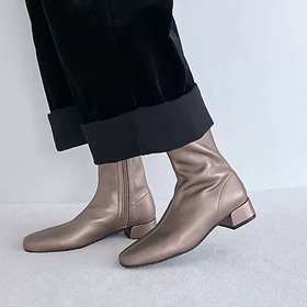 【エンチャンテッド/enchanted】 センターシームストレッチサイドジップブーツ人気、トレンドファッション・服の通販 founy(ファニー) ファッション Fashion レディースファッション Fashion for Women サイドジップ Side Zip, Side Zipper ストレッチ Stretch, Stretchy Fabric バランス Balance, Style Balance フィット Fit, Slim Fit ロング Long, Long-Length |ID:prp329100004671717
