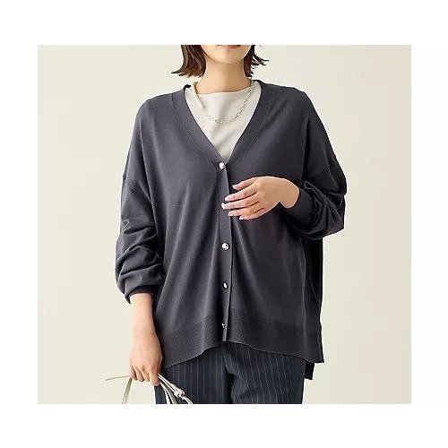 【エニー/ANY】のゆるVネックカーディガン インテリア・キッズ・メンズ・レディースファッション・服の通販 founy(ファニー) ファッション Fashion レディースファッション Fashion for Women トップス・カットソー Cut & Sew Tops カーディガン・羽織り Layered Style Cardigans Vネックトップス V-Neck Tops / V-Cut Neckline Shirts おすすめ Recommended / Our Picks インナー Innerwear カーディガン Cardigan, Knitwear ストレッチ Stretch, Stretchy Fabric バランス Balance, Style Balance エレガント 上品 Elegant 羽織 Haori, Light Jacket スレート|ID: prp329100004680141 ipo3291000000033806110