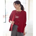 【エニー/ANY】のゆるVネックカーディガン レッド|ID: prp329100004680141 ipo3291000000033806112