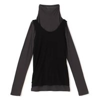 【プレインピープル/PLAIN PEOPLE】のシア―ハイツイストフライスタンクトップレイヤードTシャツ 人気、トレンドファッション・服の通販 founy(ファニー) ファッション Fashion レディースファッション Fashion for Women トップス・カットソー Cut & Sew Tops シャツ・ブラウス・オフィスカジュアル Elegant Blouses & Button-Ups ロングTシャツ・Tシャツ Longline T-Shirts & Tees インナー Innerwear タンク Tank Top, Sleeveless Top タートル Turtleneck, Turtle Collar フロント Front, Front Design ベーシック Basic, Essential 洗える Machine Washable |ID:prp329100004683364