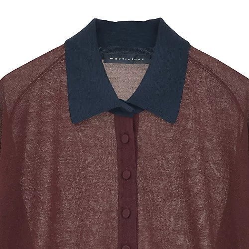 【マルティニーク/martinique】のシアーウールスキッパー 人気、トレンドファッション・服の通販 founy(ファニー) 　ファッション　Fashion　レディースファッション　Fashion for Women　おすすめ　Recommended / Our Picks　カーディガン　Cardigan, Knitwear　コンパクト　Compact, Small Size　ショルダー　Shoulder, Shoulder Strap　ボトム　Bottoms, Lower Wear　other-3|ID: prp329100004683368 ipo3291000000035602209