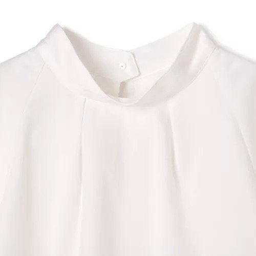 【プレインピープル/PLAIN PEOPLE】の綿麻高密度ツイルタック入りフレアブラウス 人気、トレンドファッション・服の通販 founy(ファニー) 　ファッション　Fashion　レディースファッション　Fashion for Women　トップス・カットソー　Cut & Sew Tops　シャツ・ブラウス・オフィスカジュアル　Elegant Blouses & Button-Ups　おすすめ　Recommended / Our Picks　ツイル　Twist, Twisted Detail　フレア　Flare, Flared　洗える　Machine Washable　other-3|ID: prp329100004683371 ipo3291000000033822559