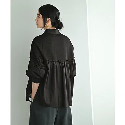 【スタイルデリ/STYLE DELI】の【BLK001】ソフトドッキングシャツ 人気、トレンドファッション・服の通販 founy(ファニー) 　ファッション　Fashion　レディースファッション　Fashion for Women　トップス・カットソー　Cut & Sew Tops　シャツ・ブラウス・オフィスカジュアル　Elegant Blouses & Button-Ups　インナー　Innerwear　秋　Autumn　シンプル　Simple, Minimal　ジャケット　Jacket, Outerwear　デニム　Denim, Jeans Material　羽織　Haori, Light Jacket　リラックス　Relax, Relaxed Fit　ワイド　Wide, Wide Fit　おすすめ　Recommended / Our Picks　夏　Summer　other-2|ID: prp329100004683373 ipo3291000000033822568