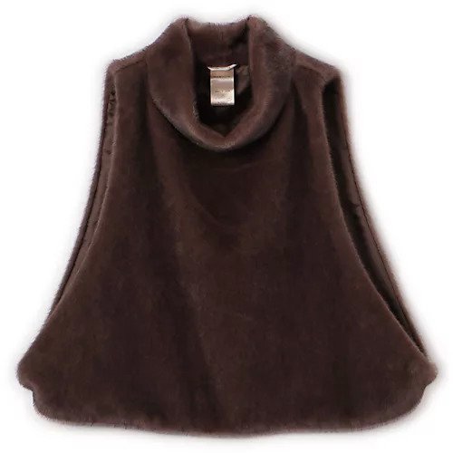 【プレインピープル/PLAIN PEOPLE】のエコファーオフタートルベスト 人気、トレンドファッション・服の通販 founy(ファニー) 　ファッション　Fashion　レディースファッション　Fashion for Women　アウター　Coat / Outerwear Collection　トップス・カットソー　Cut & Sew Tops　ベスト&ジレ / 重ね着スタイル　Vests & Gilets　フランス　France, French　ベスト　Vest, Waistcoat　リアル　Real, Realistic　ワンポイント　One Point, Statement Accent　防寒　Cold Protection, Winter-Ready　 other-1|ID: prp329100004683378 ipo3291000000033822590
