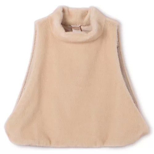 【プレインピープル/PLAIN PEOPLE】のエコファーオフタートルベスト インテリア・キッズ・メンズ・レディースファッション・服の通販 founy(ファニー) 　ファッション　Fashion　レディースファッション　Fashion for Women　アウター　Coat / Outerwear Collection　トップス・カットソー　Cut & Sew Tops　ベスト&ジレ / 重ね着スタイル　Vests & Gilets　フランス　France, French　ベスト　Vest, Waistcoat　リアル　Real, Realistic　ワンポイント　One Point, Statement Accent　防寒　Cold Protection, Winter-Ready　オフホワイト|ID: prp329100004683378 ipo3291000000033822592