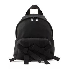 【シモーン ロシャ/SIMONE ROCHA】 BOW FRONT BACKPACK人気、トレンドファッション・服の通販 founy(ファニー) ファッション Fashion レディースファッション Fashion for Women 2025年 2025 2025-2026秋冬・A/W Autumn/Winter 2025–26 AW25–26 ダブル Double, Double-Breasted フラップ Flap, Flap Pocket フロント Front, Front Design ポケット Pocket, Pocket Detail マグネット Magnet, Magnetic Closure リボン Ribbon, Bow |ID:prp329100004683393