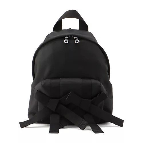 【シモーン ロシャ/SIMONE ROCHA】のBOW FRONT BACKPACK インテリア・キッズ・メンズ・レディースファッション・服の通販 founy(ファニー) 　ファッション　Fashion　レディースファッション　Fashion for Women　2025年　2025　2025-2026秋冬・A/W　Autumn/Winter 2025–26 AW25–26　ダブル　Double, Double-Breasted　フラップ　Flap, Flap Pocket　フロント　Front, Front Design　ポケット　Pocket, Pocket Detail　マグネット　Magnet, Magnetic Closure　リボン　Ribbon, Bow　BLACK|ID: prp329100004683393 ipo3291000000033822657