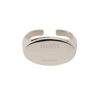 【エムエム6 メゾン マルタン マルジェラ/MM6 Maison Martin Margiela】のMinimal logo 4mm ring 人気、トレンドファッション・服の通販 founy(ファニー) ファッション Fashion レディースファッション Fashion for Women 2025年 2025 2025-2026秋冬・A/W Autumn/Winter 2025–26 AW25–26 オーバル Oval Design シンプル Simple, Minimal フォルム Silhouette, Form |ID:prp329100004683407