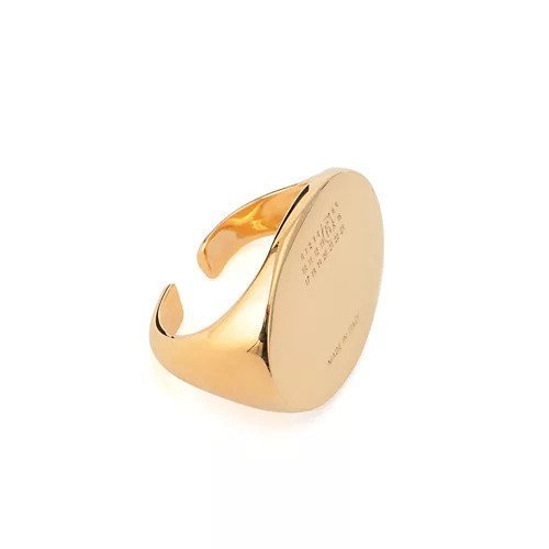 【エムエム6 メゾン マルタン マルジェラ/MM6 Maison Martin Margiela】のMinimal logo 4mm ring 人気、トレンドファッション・服の通販 founy(ファニー) 　ファッション　Fashion　レディースファッション　Fashion for Women　2025年　2025　2025-2026秋冬・A/W　Autumn/Winter 2025–26 AW25–26　オーバル　Oval Design　シンプル　Simple, Minimal　フォルム　Silhouette, Form　other-3|ID: prp329100004683407 ipo3291000000033822712