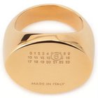 【エムエム6 メゾン マルタン マルジェラ/MM6 Maison Martin Margiela】のRING 人気、トレンドファッション・服の通販 founy(ファニー) ファッション Fashion レディースファッション Fashion for Women 2025年 2025 2025-2026秋冬・A/W Autumn/Winter 2025–26 AW25–26 オーバル Oval Design シンプル Simple, Minimal ベーシック Basic, Essential thumbnail Polished yellow gold|ID: prp329100004683409 ipo3291000000033822717