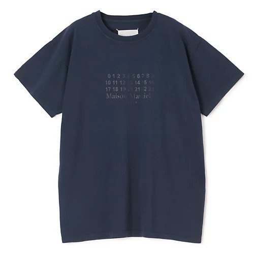 【メゾン マルジェラ/MAISON MARGIELA】のT-SHIRT インテリア・キッズ・メンズ・レディースファッション・服の通販 founy(ファニー) ファッション Fashion レディースファッション Fashion for Women トップス・カットソー Cut & Sew Tops シャツ・ブラウス・オフィスカジュアル Elegant Blouses & Button-Ups ロングTシャツ・Tシャツ Longline T-Shirts & Tees 2025年 2025 2025-2026秋冬・A/W Autumn/Winter 2025–26 AW25–26 半袖 Short Sleeve, Half Sleeve 洗える Machine Washable Vintage Blue|ID: prp329100004684631 ipo3291000000035919024