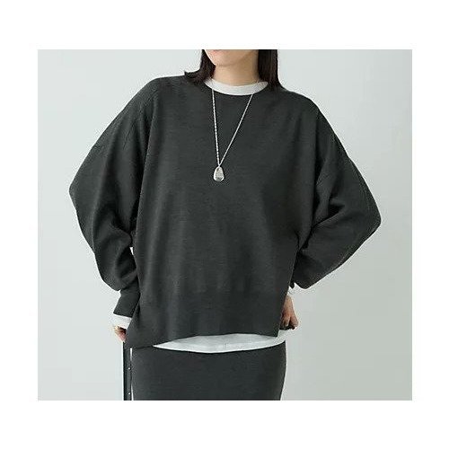 【カオス/Chaos】のレニーリバーリトプルオーバー インテリア・キッズ・メンズ・レディースファッション・服の通販 founy(ファニー) 　ファッション　Fashion　レディースファッション　Fashion for Women　トップス・カットソー　Cut & Sew Tops　カジュアルプルオーバー・ニットトップス　Pullovers & Knit Tops / Casual Pullovers　シンプル　Simple, Minimal　定番　Standard, Basic Item　カーキグレー|ID: prp329100004684637 ipo3291000000033830683