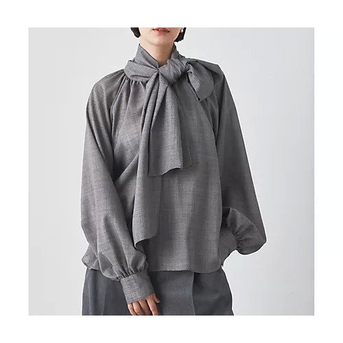 【ウィムガゼット/Whim Gazette】のボウタイブラウス 人気、トレンドファッション・服の通販 founy(ファニー) 　ファッション　Fashion　レディースファッション　Fashion for Women　トップス・カットソー　Cut & Sew Tops　シャツ・ブラウス・オフィスカジュアル　Elegant Blouses & Button-Ups　2025年　2025　2025-2026秋冬・A/W　Autumn/Winter 2025–26 AW25–26　おすすめ　Recommended / Our Picks　エレガント 上品　Elegant　カーディガン　Cardigan, Knitwear　スウェット / スエット　Sweatshirt, Sweatwear　ハイネック　High Neck, Mock Neck　ベスト　Vest, Waistcoat　リボン　Ribbon, Bow　other-3|ID: prp329100004684644 ipo3291000000033830747