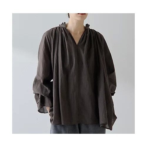 【ウィムガゼット/Whim Gazette】のカフスギャザーブラウス 人気、トレンドファッション・服の通販 founy(ファニー) 　ファッション　Fashion　レディースファッション　Fashion for Women　トップス・カットソー　Cut & Sew Tops　シャツ・ブラウス・オフィスカジュアル　Elegant Blouses & Button-Ups　カフス　Cuff Design　ギャザー　Gathered, Ruffled　フリル　Frill, Ruffle　ベビー　Baby, Babywear　エレガント 上品　Elegant　2025年　2025　2025-2026秋冬・A/W　Autumn/Winter 2025–26 AW25–26　other-3|ID: prp329100004684646 ipo3291000000033830766