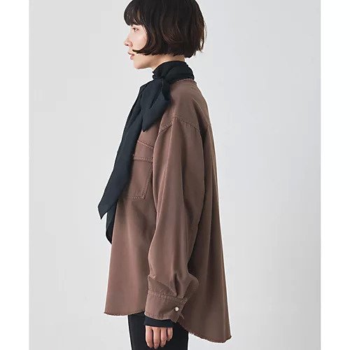 【ウィムガゼット/Whim Gazette】のセイヒンゾメヨーク切替シャツ 人気、トレンドファッション・服の通販 founy(ファニー) 　ファッション　Fashion　レディースファッション　Fashion for Women　トップス・カットソー　Cut & Sew Tops　シャツ・ブラウス・オフィスカジュアル　Elegant Blouses & Button-Ups　2025年　2025　2025-2026秋冬・A/W　Autumn/Winter 2025–26 AW25–26　スマート　Smart, Elegant　ドレープ　Drape, Draping Fabric　ヨーク　Yoke, Yoke Design　切替　Switching, Contrast Panel　other-3|ID: prp329100004684648 ipo3291000000033830783