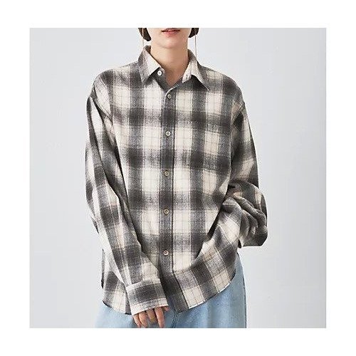 【ウィムガゼット/Whim Gazette】のシャギーチェックシャツ インテリア・キッズ・メンズ・レディースファッション・服の通販 founy(ファニー) https://founy.com/ ファッション Fashion レディースファッション Fashion for Women トップス・カットソー Cut & Sew Tops シャツ・ブラウス・オフィスカジュアル Elegant Blouses & Button-Ups ジャケット Jacket, Outerwear チェック Check, Plaid, Tartan 日本製 Made In Japan 2025年 2025 2025-2026秋冬・A/W Autumn/Winter 2025–26 AW25–26 |ID: prp329100004684651 ipo3291000000033830817