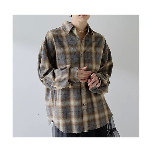 【ウィムガゼット/Whim Gazette】のシャギーチェックシャツ 人気、トレンドファッション・服の通販 founy(ファニー) 　ファッション　Fashion　レディースファッション　Fashion for Women　トップス・カットソー　Cut & Sew Tops　シャツ・ブラウス・オフィスカジュアル　Elegant Blouses & Button-Ups　ジャケット　Jacket, Outerwear　チェック　Check, Plaid, Tartan　日本製　Made In Japan　2025年　2025　2025-2026秋冬・A/W　Autumn/Winter 2025–26 AW25–26　other-3|ID: prp329100004684651 ipo3291000000033830822